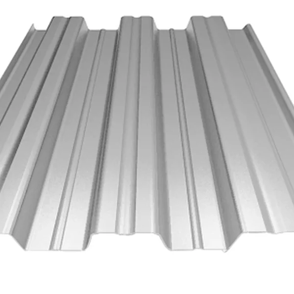Nombre del producto: Losacero de 6.10 mts calibre 22 Categoría: Lamina Atributos del producto: - Material: Acero - Color: Plateado - Tamaño: 6.10 metros de longitud - Calibre: 22 - Diseño: Estructura ondulada con varios canalones Funcionalidad: - Utilizado en construcción y techado por su resistencia y durabilidad. - Aporta soporte estructural y es adecuado para la impermeabilización. Diferenciadores técnicos: - Perfil ondulado que mejora la rigidez y resistencia a fuerzas externas. - Acabado en color plateado que puede ofrecer resistencia a la corrosión. Texto visible: No se identificó texto adicional en la imagen. Marca: No se pudo identificar la marca.