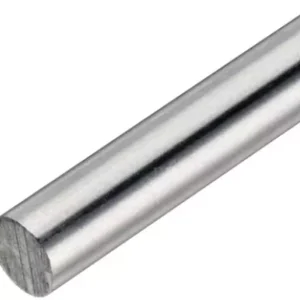Nombre del producto: REDONDO 1/2" A 6.10MTS Categoría: Tubo Atributos del producto: - Material: Acero (suponiendo dada la apariencia brillante y metálica) - Color: Plateado - Tamaño: 1/2" de diámetro, longitud de 6.10 metros - Forma: Cilíndrica - Diseño: Superficie lisa y uniforme Componentes: - Tipo: Tubo redondo Uso y funcionalidad: - Generalmente utilizado en aplicaciones industriales y de construcción, puede servir como soporte o en sistemas de distribución. Diferenciadores o elementos técnicos: - Diámetro específico (1/2") - Longitud considerable (6.10 mts) Transcripción de texto visible: No se observa texto relevante en la imagen proporcionada.