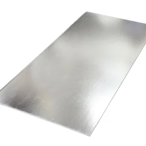 Nombre del producto: LAMINA PINTRO LISA C.22 4 X 10 Categoría: Lamina Atributos del producto: - Material: Metal (probablemente aluminio) - Color: Plateado - Tamaño: 4 x 10 pies - Forma: Rectangular - Textura: Lisa y pulida Uso y funcionalidad: - Aplicaciones en construcción, decoración o manualidades. - Posiblemente utilizado como base para estructuras o superficies. Diferenciadores o elementos técnicos: - Superficie lisa que puede facilitar la limpieza y el mantenimiento. - Ligereza permite un manejo sencillo. Texto visible: - No se observa texto adicional en la imagen proporcionada. Marca: PINTRO