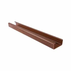Nombre del producto: POLIN 12 CAL.14 12 MTS Categoría: Perfil Atributos del producto: - Material: Metal (probablemente acero) - Color: Marrón - Tamaño: 12 metros de longitud, con un calibre de 14 (cal.14) - Forma: Perfil rectangular con flancos laterales - Diseño: Estructura sencilla y robusta Detalles funcionales: - Utilizado en aplicaciones de construcción y soporte estructural - Ideal para refuerzos, estructuras metálicas y soporte de techos Elementos técnicos: - Conectores o uniones en los extremos (no visibles, inferido) - Superficie lisa para mejor acabado y estética Marca: POLIN (extrapolado del nombre del producto)