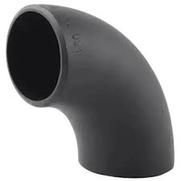 Nombre del producto: CODO 90 STD DE 8" SOLD ACERO NEGRO Categoría: Tubo Atributos del producto: - Material: Acero - Color: Negro - Tamaño: 8 pulgadas - Forma: Codo 90 grados - Diseño: Parte interior lisa, exterior con textura - Componentes: Conexión soldada Funcionalidad del producto: - Usado para desvíos en sistemas de tuberías, permitiendo cambios de dirección de 90 grados en el flujo del líquido o gas. Textos visibles: - Marca o numeración en el producto: "US-1" Diferenciadores técnicos: - Conexión soldada para mayor durabilidad y resistencia frente a presiones en sistemas de tubería.