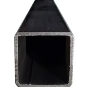 Nombre del producto: PTR 3 X 3 -A Categoría: Perfil Atributos del producto: - Material: Metal (probablemente acero) - Color: Negro - Tamaño: 3 x 3 pulgadas (dimensiones del perfil) - Forma: Cuadrada (perfil cuadrado) - Diseño: Superficie lisa, bordes rectos - Componentes: Tubo hueco Funcionalidad y uso: - Utilizado en aplicaciones estructurales y de soporte en construcción y manufactura. Detalles técnicos: - Datos mecánicos: Resistencia estructural alta - Conectores: No visibles en la imagen Texto visible: Sin texto visible en la imagen. Diferenciadores: Perfil cuadrado, ideal para construcciones y estructuras que requieren rigidez.