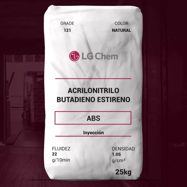 Nombre del producto: ABS - MFI22 - LG CHEM - HI121H Categoría: Acrilonitrilo Butadieno Estireno **Marca:** LG Chem **Descripción del producto:** Resina de ABS (Acrilonitrilo Butadieno Estireno) para moldeo por inyección, diseñada para tener resistencia al impacto. **Especificaciones clave:** - **Estado del material:** Comercial - Activo - **Disponibilidad:** Asia Pacífico, Europa, América Latina, América del Norte - **Aplicaciones:** Productos eléctricos/electrónicos, bienes diversos **Características:** - Resistencia al impacto - Uso general **Método de procesamiento:** - Moldeo por inyección **Datos físicos:** - **Densidad:** 1.05 g/cm³ - **Fluidez:** 22 g/10 min - **Shrinkage de moldeo:** 0.40 a 0.70 % **Datos mecánicos:** - **Resistencia a la tracción:** 50.0 MPa - **Elongación a la rotura:** > 10 % - **Módulo de flexión:** 2550 MPa - **Resistencia a la flexión:** 82.0 MPa **Impacto:** - **Notched Izod Impact:** 270 J/m a 3.20 mm, 220 J/m a 6.40 mm **Dureza:** - **Dureza Rockwell:** 110 (escala R) **Propiedades térmicas:** - **Temperatura de deflexión bajo carga:** 85.0 °C - **Temperatura de ablandamiento Vicat:** 93.0 °C **Condiciones de uso:** - **Temperatura de secado:** 70 a 80 °C - **Tiempo de secado:** 3.0 a 4.0 hrs - **Temperatura de procesamiento (fusión):** 200 a 250 °C - **Temperatura del molde:** 40 a 80 °C - **Velocidad del tornillo:** 30 a 60 rpm **Capacidad del paquete:** - **Peso:** 25 kg - **Color:** Natural