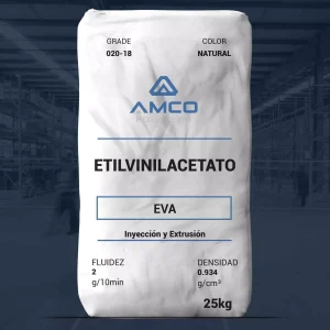 Nombre del producto: EVA - MFI2 - AMCO - PRIMATOP EVA 020-18 Categoría: Etileno Acetato de Vinilo Marca: AMCO Polymers Características del producto: - Material: Copolímero - Color: Natural - Tamaño: 25 kg - Fluidez: 2 g/10 min - Densidad: 0.934 g/cm³ Usos: - Inyección - Extrusión - Compounding Agencias y Normativas: - Aceptable para contacto con alimentos - Cumple con FDA 21 CFR 177.1520 Propiedades Típicas: - Contenido de Acetato de Vinilo: 18.0% - Dureza Durométrica: 76 Shore A - Punto de Ablandamiento Vicat: 60 °C Información adicional: - No se considera como especificaciones; los usuarios deben realizar pruebas para determinar la seguridad y adecuación del producto para su uso previsto. Disclaimer del fabricante: Bamberger Amco Polymers no es el fabricante del producto y no asume responsabilidad por la información proporcionada.