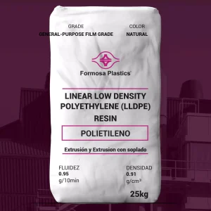 Nombre del producto: Formolene® L42009F Categoría: Polietileno Marca: Formosa Plastics Color: Natural Tamaño: 25 kg Propiedades físicas nominales: - Fluidez: 0.95 g/10 min - Densidad: 0.91 g/cm³ Información adicional: - Tipo: Resina de Polietileno de Baja Densidad Lineal (LLDPE) - Aplicaciones sugeridas: Mezcla de resina, forros industriales, empaques industriales, bolsas de ropa, co-extrusión - Cumple con requisitos de la FDA para contacto con alimentos Diferenciadores técnicos: - Excelente resistencia y dureza al ser estirada a medida delgada - Fabricada mediante tecnología de fase gaseosa Nota: Propiedades de película basadas en película soplada de 25 micrones con una relación de expansión de 2.5:1. Las propiedades reales pueden variar según condiciones operativas y paquetes de aditivos.
