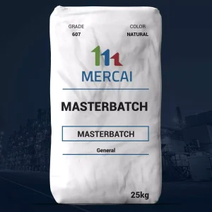 Nombre del producto: MB - MERCALENE - BLANCO MB6070 Categoría: Masterbatch Descripción del producto: Concentrado de color blanco de uso general, diseñado para proporcionar color y opacidad con buena dispersión, excelente rendimiento y resistencia a la luz e intemperie. Color: Blanco Polímero base: LLDPE Capacidad de envase: 25 kg Dimensiones del pellet: 2-4 mm Densidad: 1 - 1.13 g/cm³ Humedad máxima: < 0.1 % Opacidad: Buena MFI: 15-25 g/10 min Resistencia a la migración: 1 - 5 Estabilidad térmica: 250 °C Poder cubriente: 45 % Solidez a la luz: 1 - 8 Aplicaciones: - Extrusión - Inyección - Soplado - Termoformado Dosificación recomendada: - Inyección: 1.0 - 5.0 % - Extrusión: hasta 8.0 % Almacenamiento: - Sacos de 25 kg en pallets de 1000 kg, en un lugar seco y ventilado a temperatura ambiente. Información de contacto: - Proveedor: Plasti Pigmentos e Insumos S.A. de C.V. - Teléfono: +52 55 5649-7100 - Email: ppi@plastipigmentos.com.mx - Sitio web: www.plastipigmentos.com.mx Marca: MERCAI Grado: 607 Color: Natural