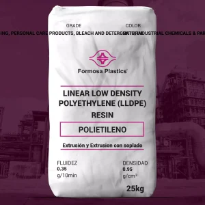 Nombre del producto: Formolene® HB5502A Categoría: Polietileno Marca: Formosa Plastics Propiedades físicas nominales: - Densidad: 0.955 g/cc - Índice de fusión: 0.35 g/10 min - Resistencia a agrietamiento por tensión ambiental (ESCR): 35 horas (100% Igepal) - Resistencia a la tracción (Tensile Yield Strength): 4000 psi (28 MPa) - Alargamiento máximo: >600% - Temperatura de fragilidad: < -180°F (< -118°C) - Módulo de flexión: 200,000 psi (1378 MPa) Aplicaciones sugeridas: - Empaque de uso general - Productos de cuidado personal - Blanqueadores y detergentes - Químicos industriales y piezas Características adicionales: - Contiene un aditivo antistático. - Diseñado para aplicaciones de soplado y extrusión en termoformado. Tamaño del paquete: 25 kg Color: Blanco Tipo de polietileno: Polietileno de alta densidad (HDPE) Notas: Las propiedades nominales reportadas son típicas del producto pero no deben utilizarse para fines de especificación.