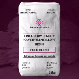 Nombre del producto: Formolene® L42009B Marca: Formosa Plastics Categoría: Polietileno Características del producto: - Material: Polietileno de baja densidad lineal (LLDPE) - Color: Natural - Tamaño: 25 kg - Fluidez: 0.95 g/10 min - Densidad: 0.91 g/cm³ - Uso: Extrusión y filmación con soplado Información técnica: - Grado: General-purpose - Cumple con las regulaciones de la FDA para contacto con alimentos (21 CFR 177.1520) - Propiedades nominales destacadas: - Dart Impact: 135 g/mil - Tear Strength: 150/385 g/mil - Tensile Strength at Break: 5,100/4,130 psi - Elongation: 690/920 % - Gloss: 42 (a 45°) - Haze: 18 % Aplicaciones sugeridas: - Resin Blending - Industrial Liners - Industrial Packaging - Garment Bags - Co-Extrusion Aditivos disponibles: - Antiblock: 7500 ppm - Slip: None / 1350 ppm en variantes específicas - Especiales: Aditivos a base de talco y sintéticos Observaciones: Las propiedades del film están basadas en un film soplado de 25 micrones con una relación de expansión de 2.5:1. Las propiedades reales pueden variar según las condiciones de operación y paquetes de aditivos.