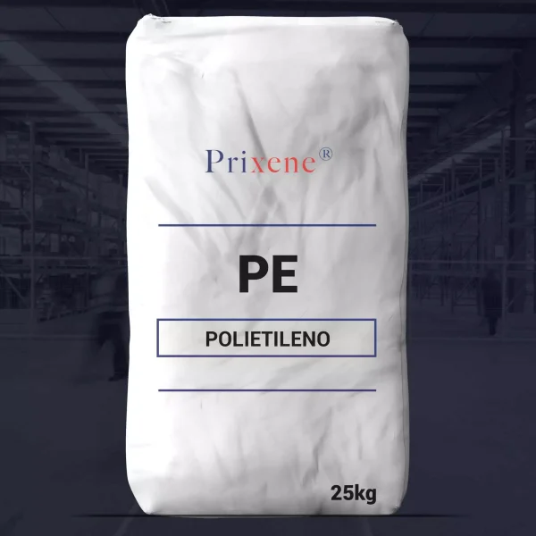 Nombre del producto: PE - LDPE METALOCENO EL035E18CM Categoría: Polietileno Marca: Prixene Material: Polietileno (PE) Tamaño: 25 kg Características técnicas: - Tipo: LDPE (polietileno de baja densidad) metaloceno - Usos: Generalmente utilizado en aplicaciones de embalaje y productos plásticos - Funcionalidad: Proporciona flexibilidad y resistencia a la humedad Textos visibles: - "PE" - "POLIETILENO" - "25kg" Diferenciadores: - Fabricado con tecnología de metaloceno, lo que mejora sus propiedades estructurales y de rendimiento.