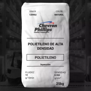 Nombre del producto: PE - HDPE - MFI12 - CHEVRON PHILLIPS - PRIMATOP 120952 Categoría: Polietileno Marca: Chevron Phillips Características del producto: - Material: Polietileno de alta densidad (HDPE) - Color: Natural - Tamaño/Capacidad: 25 kg - Fluidez: 12 g/10 min - Densidad: 0.952 g/cm³ Uso y funcionalidad: - Aplicaciones: Adecuado para inyección, utilizado en productos como tapas y cierres. - Aprobaciones para contacto con alimentos: sí Datos adicionales: - Disponibilidad: Norteamérica - Declaraciones de agencia: Cumple con FDA 21 CFR 176.170(c) 1 y FDA 21 CFR 177.1520(c) 3.2a - Propiedades mecánicas: - Resistencia a la tracción (rendimiento): 26.9 MPa - Alargamiento a la rotura: 900% - Módulo de flexión: 1170 MPa - Temperatura de fragilidad: < -75.0 °C Notas: - La información es proporcionada por el fabricante. - Bamberger Amco Polymers no se hace responsable por el uso del producto.