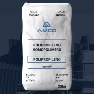 Nombre del producto: PP - RANDOM - MFI35 - AMCO - 350 10 RC Categoría: Polipropileno Marca: Amco Polymers Aplicación: Material para inyección Características del producto: - Material: Polipropileno clarificado - Color: Natural - Fluidez: 35 g/10 min - Densidad: 0.9 g/cm³ Usos: - Productos de consumo - Artículos para el hogar - Envases rígidos Estado del material: Activo Método de procesamiento: Inyección Cumplimiento: FDA 21 CFR 177.1520 Propiedades mecánicas (no especificaciones): - Resistencia a la tracción (yiel): 4050 psi - Módulo de flexión: 148000 psi - Impacto Izod notado: 1.2 ft·lb/in - Temperatura de deflexión bajo carga (66 psi, no recocido): 180 °F Diferenciadores: - Fácil liberación del molde - Excelente tiempo de ciclo - Alta claridad Notas: - Los datos son típicos y no deben considerarse especificaciones. - Se debe tener en cuenta que la pigmentación puede afectar ciertas propiedades.