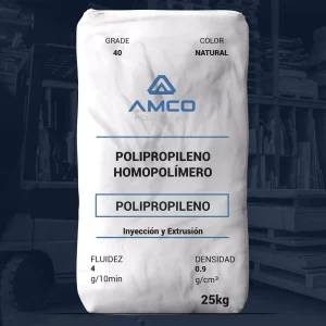 Nombre del producto: PP - HOPP - MFI4 - AMCO - PRIMATOP 040 Categoría: Polipropileno Marca: AMCO Color: Natural Cantidad: 25 kg Fluidez: 4 g/10 min Densidad: 0.9 g/cm³ Tipo de material: Polipropileno Homopolímero Uso: Inyección y Extrusión Características: - Buen rendimiento en el uso final - Excelente procesabilidad Aplicaciones: - Moldeo por inyección - Extrusión Propiedades según ASTM: - Tasa de flujo de fusión (Melt Flow Rate): I2@ 230°C, 4 g/10 min - Densidad: 0.9 g/cm³ - Resistencia a la tracción a la fluencia (Tensile Strength @ Yield): 5,000 psi - Módulo de flexión (Flexural Modulus, 1 % Secant): 235,000 psi - Resistencia al impacto Notched Izod: 0.9 ft-lb/in - Temperatura de deflexión térmica (Heat Deflection Temperature): 194 °F a 66 psi Nota: Cumple con los requerimientos de la FDA para uso seguro en contacto con alimentos. Es importante destacar que la información técnica presentada se considera fiable, pero se recomienda realizar pruebas representativas y asumir todos los riesgos asociados con su uso.