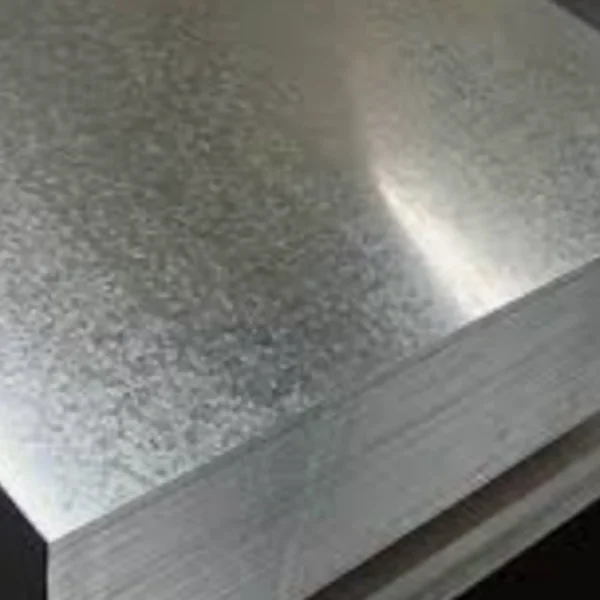 Nombre del producto: lámina lisa galvanizada 4x10 calibre 22 Categoría: Lámina Atributos del producto: - Material: Acero galvanizado - Color: Plateado - Tamaño: 4x10 pies - Calibre: 22 Detalles técnicos: - Superficie lisa - Resistencia a la corrosión Funcionalidad: - Utilizada en aplicaciones de construcción y manufactura, ideal para cubiertas, techados y estructuras metálicas. Transcripción visible: No hay texto visible en la imagen. Diferenciadores: - Acabado galvanizado que mejora la durabilidad. - Fibra metálica adecuada para diversas aplicaciones. Marca: No se puede identificar la marca en la imagen.