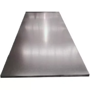 Nombre del producto: Lamina lisa negra 3x10 calibre 18 (hoja fría) Categoría: Lamina Atributos del producto: - Material: Acero (hoja fría) - Color: Negro - Tamaño: 3x10 pies - Calibre: 18 - Forma: Plana y rectangular - Diseño: Superficie lisa, sin perforaciones ni acabados adicionales Funcionalidad: - Uso en construcción, manufactura y otras aplicaciones industriales - Proporciona soporte estructural y puede ser utilizada como base o cubierta Diferenciadores técnicos: - Tipo de acero: Hoja fría, conocida por su dureza y resistencia - Superficie: Lisa, ideal para aplicaciones que requieren un acabado uniforme Texto visible: No hay texto visible en la imagen. Marca del producto: No se puede identificar una marca visible a partir de la imagen.