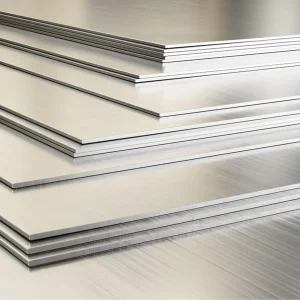 Nombre del producto: LAMINA DE ACERO INOXIDABLE 4 X 10 CALIBRE 12 Categoría: Lamina Atributos del producto: - Material: Acero inoxidable - Tamaño: 4 x 10 pies - Calibre: 12 - Color: Plateado (acabado metálico) - Forma: Plancha rectangular Uso y funcionalidad: - Adecuada para trabajos de construcción, fabricación de estructuras, y aplicaciones industriales. - Resistente a la corrosión, ideal para ambientes húmedos. Elementos técnicos: - Diferenciadores: Alta resistencia y durabilidad, propiedades hipoalergénicas. - Diseño: Superficie lisa, fácil de limpiar y mantener. Texto visible: No se identifican etiquetas o instrucciones en la imagen. Marca del producto: No se puede extraer información de la marca desde la imagen.