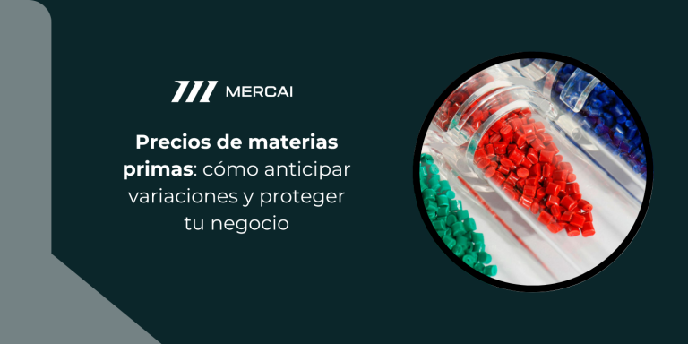 precios de materias primas