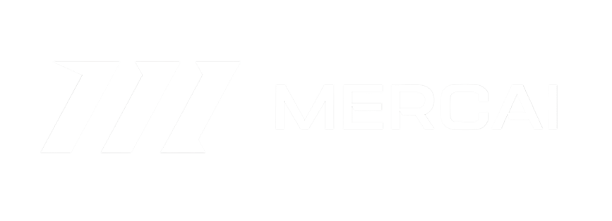 logo mercai branco