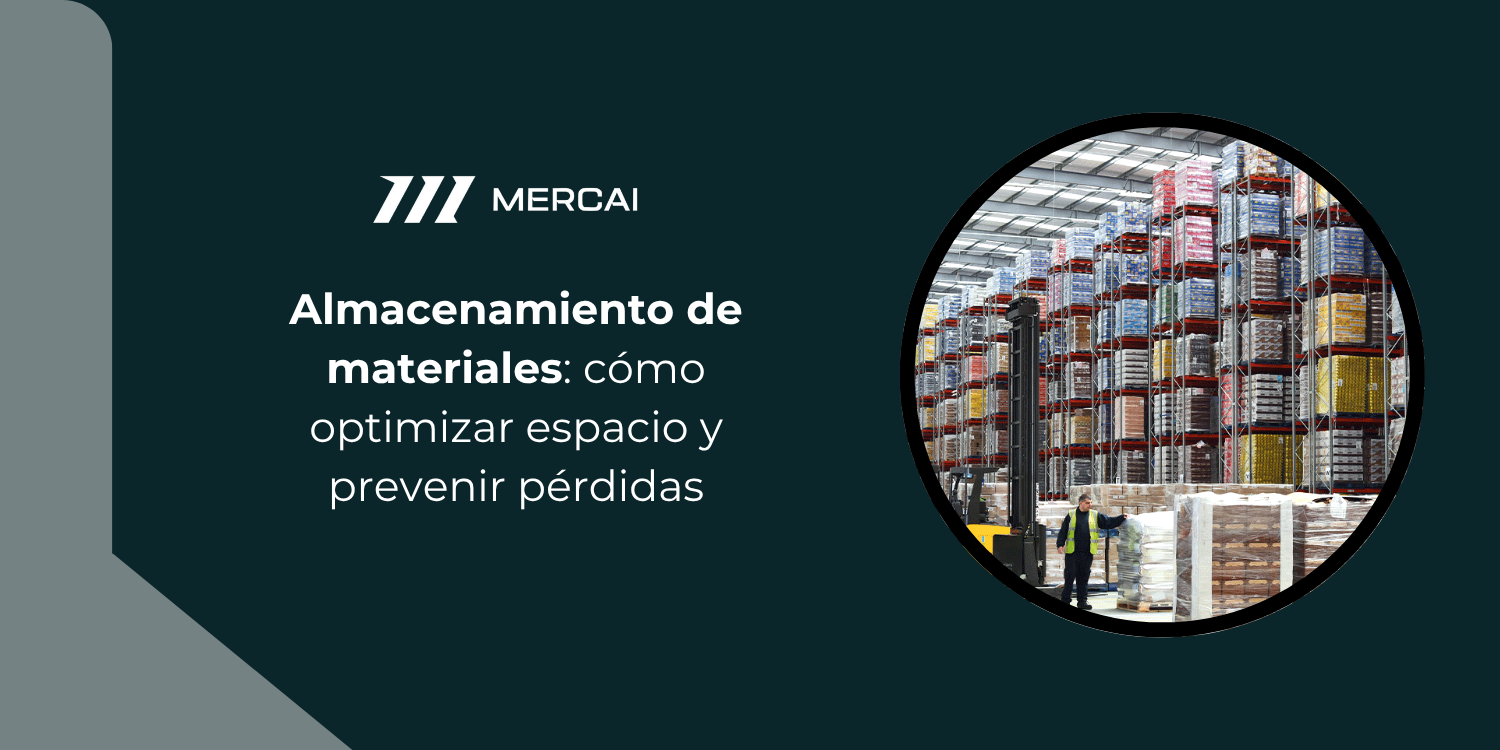 almacenamiento de materiales