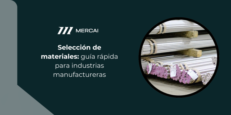 selección de materiales