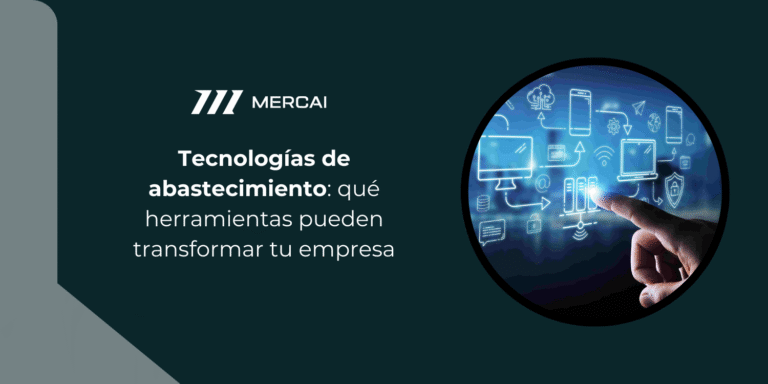 tecnologías de abastecimiento